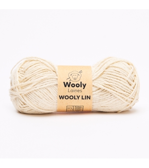 Cardigan Blanche - Kit à tricot en laine Wooly Lin Pelotes de 50 gr.
Niveau Intermédiaire.


Un indispensable de cet été, un