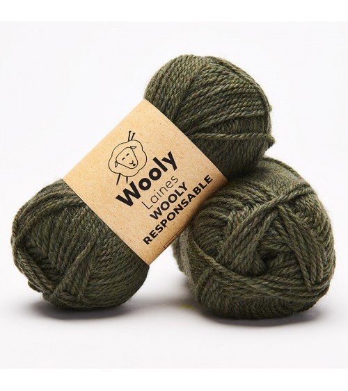 Écharpe Jessie - Kit de Tricot en Wooly Responsable Pelotes de 50 gr.
Niveau débutant
Une magnifique écharpe qui vous permet d