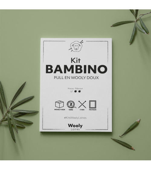 Pull Bambino - Patron de Tricot en Wooly Doux Pull Bambino - Patron de tricot en Wooly Doux

Niveau débutant
Avec notre Pull 