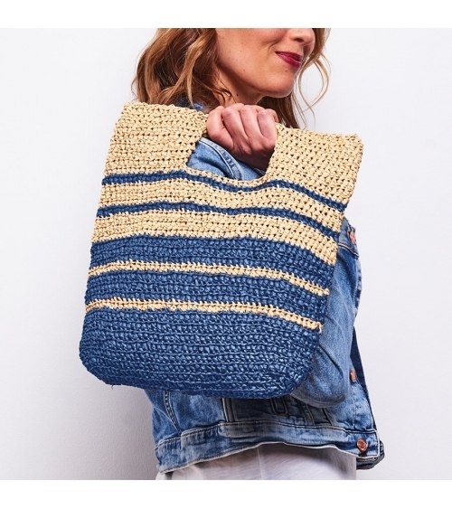 Sac Sunny - Kit de crochet en Palmera Pelote de 50 gr.
niveau débutant.

Le kit Sac Sunny sera votre accessoire indispensable