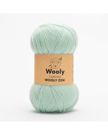 PELOTE DE LAINE WOOLY ZEN Pelote de 100g 
La pelote de laine Wooly Zen est un savant mélange d’Amicor et d’Acrylique. Elle est