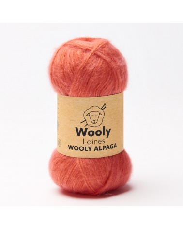Écharpe Chloé - Kit de Tricot en Wooly Alpaga Pelotes de 50gr.
Niveau Intermédiaire
Entièrement à tricoter avec notre laine Wo