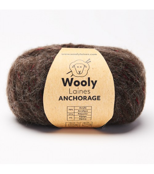 Pull Romy - Kit de Tricot en Wooly Anchorage Pelote de 100 gr.
Niveau débutant
Parfait pour les débutants, ce pull se tricote 