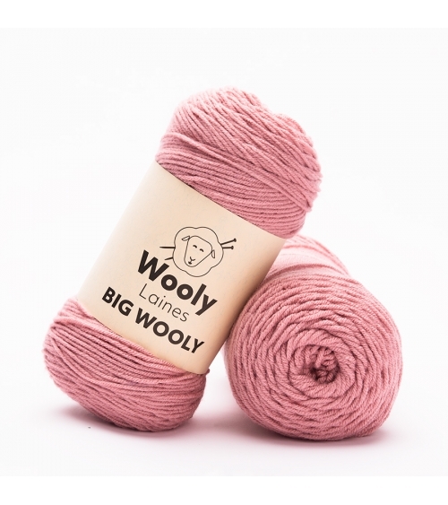 PELOTE DE LAINE BIG WOOLY Pelote de 200 gr.
Sa fibre confortable vous gardera au chaud tout l’hiver !
Les laines Big Wooly son