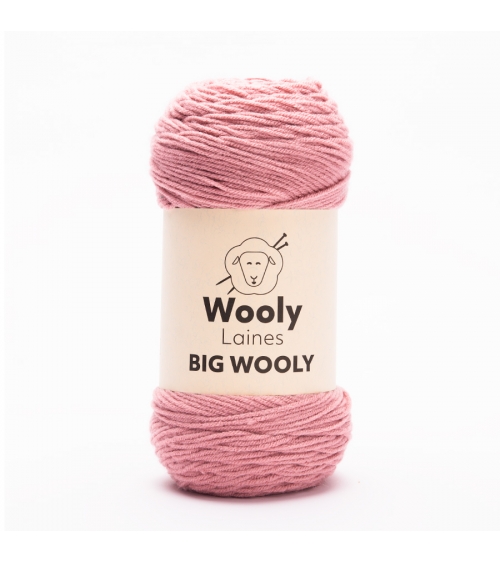 PELOTE DE LAINE BIG WOOLY Pelote de 200 gr.
Sa fibre confortable vous gardera au chaud tout l’hiver !
Les laines Big Wooly son