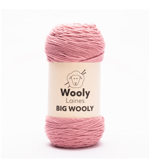 PELOTE DE LAINE BIG WOOLY Pelote de 200 gr.
Sa fibre confortable vous gardera au chaud tout l’hiver !
Les laines Big Wooly son