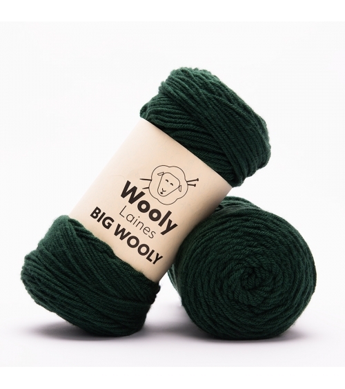 PELOTE DE LAINE BIG WOOLY Pelote de 200 gr.
Sa fibre confortable vous gardera au chaud tout l’hiver !
Les laines Big Wooly son
