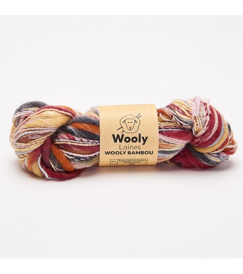 PELOTE DE LAINE WOOLY BAMBOU Pelotes de 100gr.

Notre laine Wooly Bambou contient essentiellement des produits naturels tels q