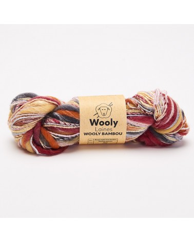 PELOTE DE LAINE WOOLY BAMBOU Pelotes de 100gr.

Notre laine Wooly Bambou contient essentiellement des produits naturels tels q