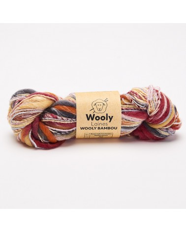 PELOTE DE LAINE WOOLY BAMBOU Pelotes de 100gr.

Notre laine Wooly Bambou contient essentiellement des produits naturels tels q