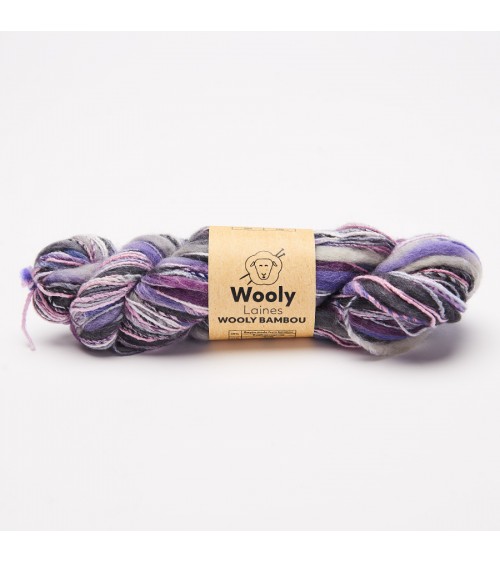 PELOTE DE LAINE WOOLY BAMBOU Pelotes de 100gr.

Notre laine Wooly Bambou contient essentiellement des produits naturels tels q