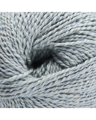 Kit à tricoter en fibres naturelles Soie Wooly Poncho Hortense