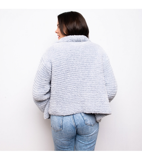 kit de tricot veste Sandra Wooly Laines - kit à tricoter- tricoter un veste