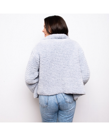 kit de tricot veste Sandra Wooly Laines - kit à tricoter- tricoter un veste