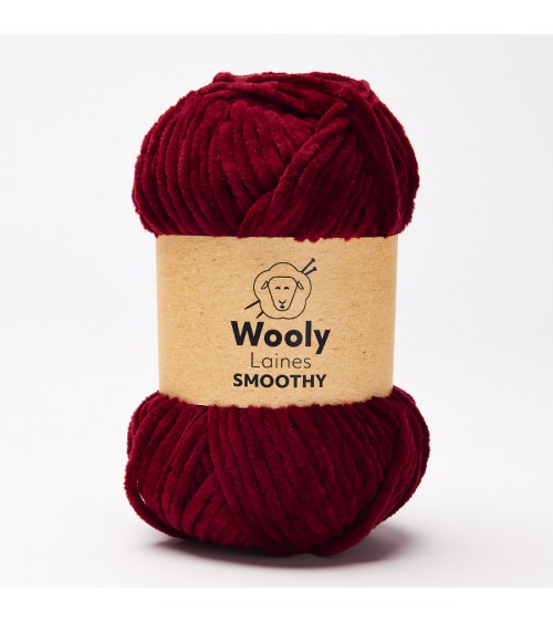 PELOTE DE LAINE SMOOTHY Pelote de 100 gr.
SMOOTHY possède un fil CHENILLE très doux, velouté et moelleux pour réaliser des pièc