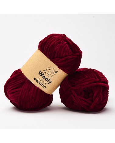 PELOTE DE LAINE SMOOTHY Pelote de 100 gr.
SMOOTHY possède un fil CHENILLE très doux, velouté et moelleux pour réaliser des pièc