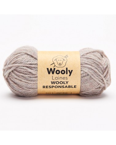 PELOTE DE LAINE WOOLY RESPONSABLE Pelote de 50 gr.
Responsable, durable et créative, Wooly Responsable réuni en une pelote tous