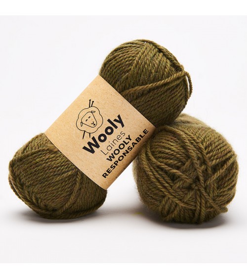 PELOTE DE LAINE WOOLY RESPONSABLE Pelote de 50 gr.
Responsable, durable et créative, Wooly Responsable réuni en une pelote tous