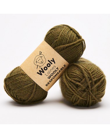 PELOTE DE LAINE WOOLY RESPONSABLE Pelote de 50 gr.
Responsable, durable et créative, Wooly Responsable réuni en une pelote tous