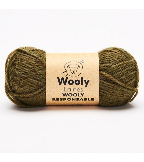 PELOTE DE LAINE WOOLY RESPONSABLE Pelote de 50 gr.
Responsable, durable et créative, Wooly Responsable réuni en une pelote tous