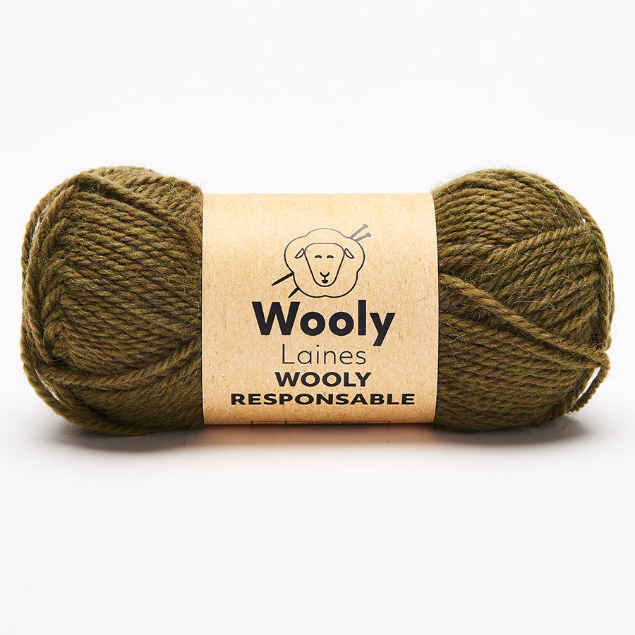 PELOTE DE LAINE WOOLY RESPONSABLE Pelote de 50 gr.
Responsable, durable et créative, Wooly Responsable réuni en une pelote tous