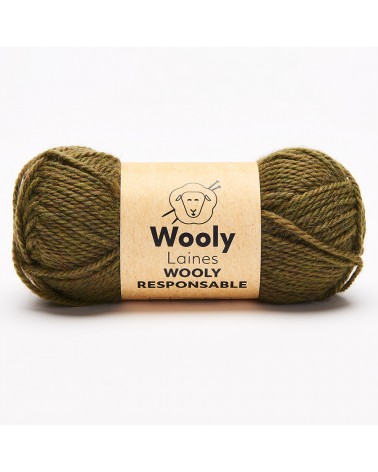 PELOTE DE LAINE WOOLY RESPONSABLE Pelote de 50 gr.
Responsable, durable et créative, Wooly Responsable réuni en une pelote tous