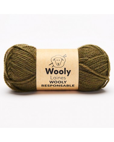 PELOTE DE LAINE WOOLY RESPONSABLE Pelote de 50 gr.
Responsable, durable et créative, Wooly Responsable réuni en une pelote tous