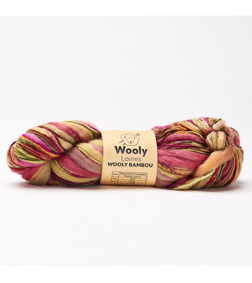 PELOTE DE LAINE WOOLY BAMBOU Pelotes de 100gr.

Notre laine Wooly Bambou contient essentiellement des produits naturels tels q