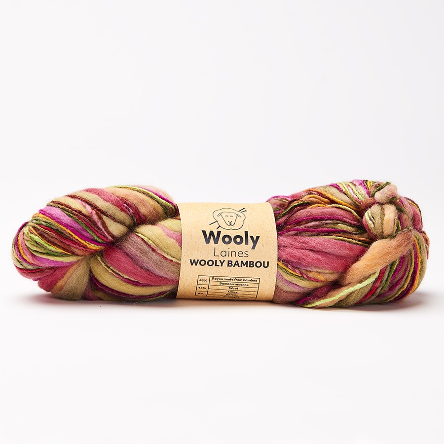 PELOTE DE LAINE WOOLY BAMBOU Pelotes de 100gr.

Notre laine Wooly Bambou contient essentiellement des produits naturels tels q