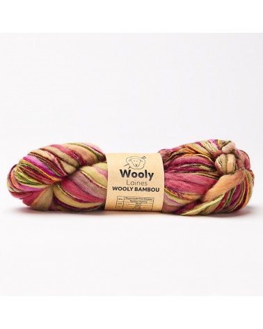 PELOTE DE LAINE WOOLY BAMBOU Pelotes de 100gr.

Notre laine Wooly Bambou contient essentiellement des produits naturels tels q