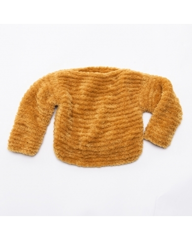 Pull Bambino - Kit de Tricot en Wooly Doux Pelotes de 100gr.
Niveau débutant
Avec notre Pull Bambino, bébé sera le plus beau d