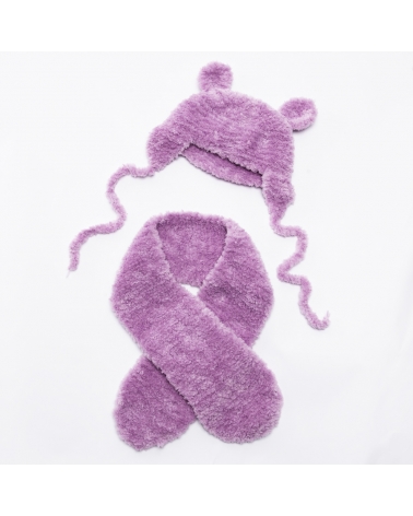Écharpe & Chapka Bambino - Kit de Tricot en Wooly Doux Pelotes de 100gr.
Niveau débutant
Avec notre écharpe et sa chapka en Wo