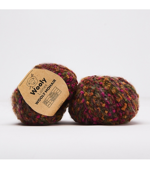 PELOTE DE LAINE WOOLY MOHAIR Pelote de 50gr.

Notre collection Capsule, uniquement 600 pelotes au total !

Wooly Mohair est 