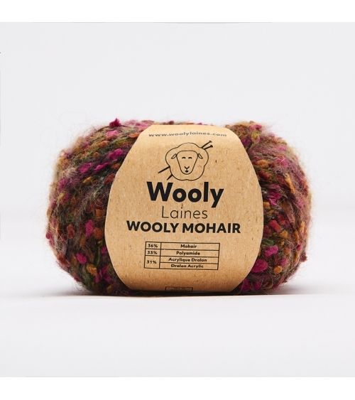 PELOTE DE LAINE WOOLY MOHAIR Pelote de 50gr.

Notre collection Capsule, uniquement 600 pelotes au total !

Wooly Mohair est 