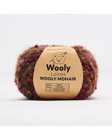 PELOTE DE LAINE WOOLY MOHAIR Pelote de 50gr.

Notre collection Capsule, uniquement 600 pelotes au total !

Wooly Mohair est 